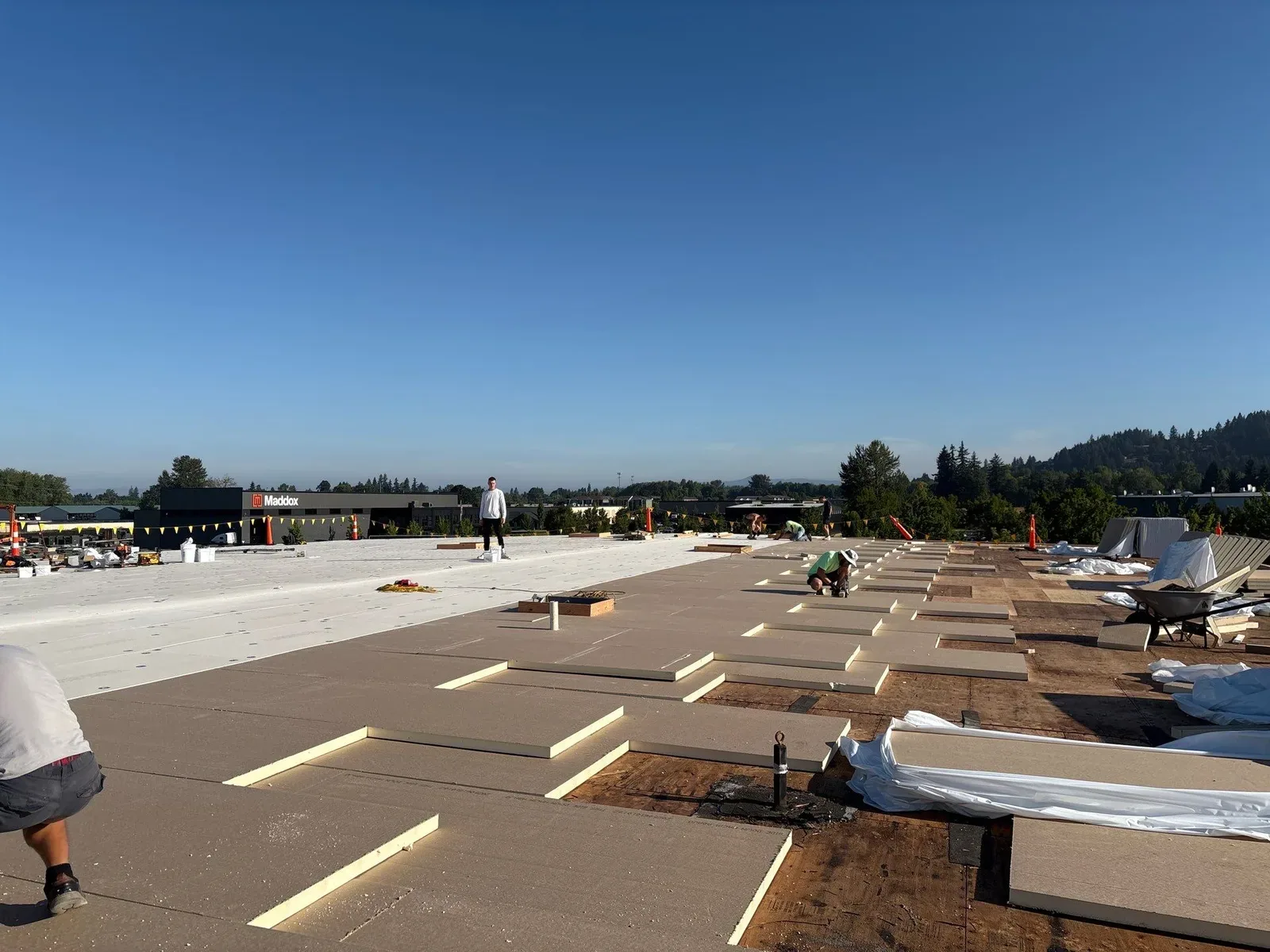 Commercial Roof Flashing Repair in Anchorage, AK