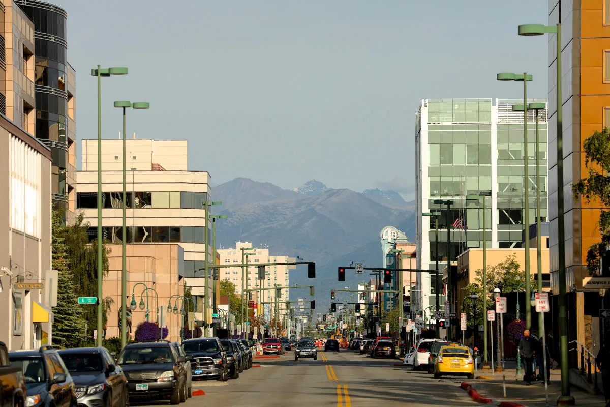 Commercial roof work in Anchorage