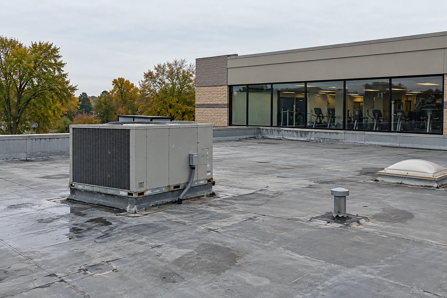 Fitness Center Roof Repair and Inspection in Anchorage, AK