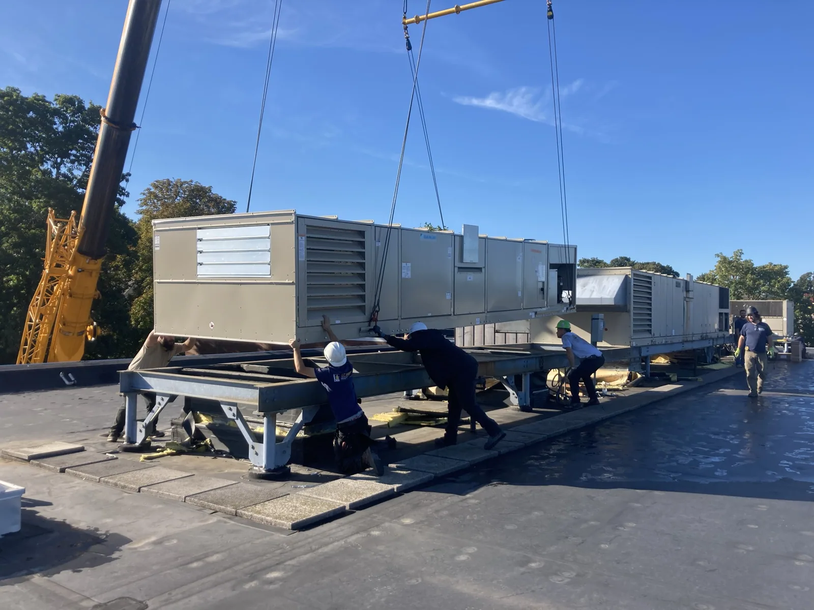 Commercial Rooftop Equipment Curb and Support Repair in Anchorage, AK